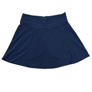 Athleta All Day Skort Jupe Womens 14 Blue Athleisure Tennis Golf Pickleball